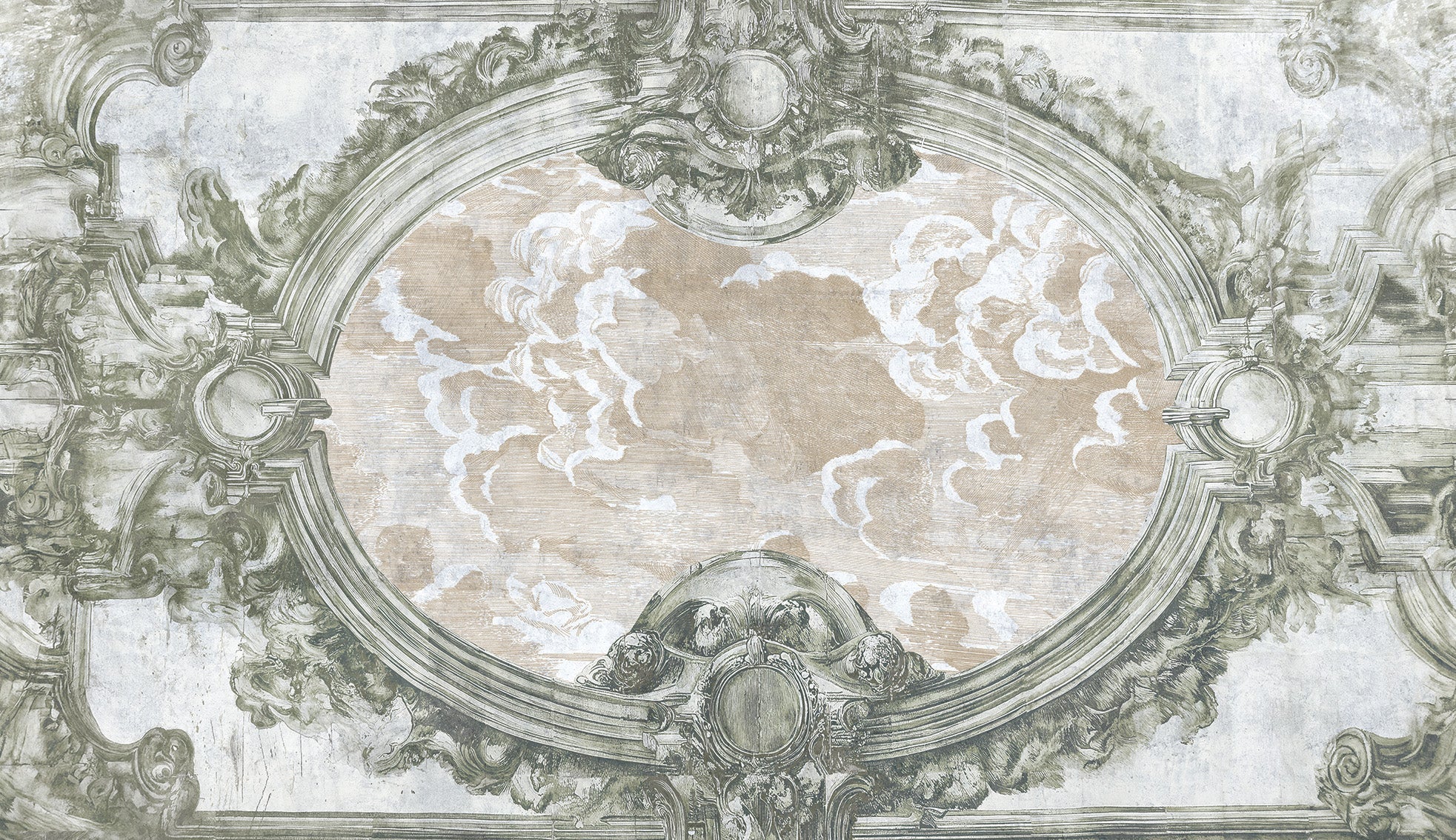 Tapet Porcelain Sky Cream WallCreatives