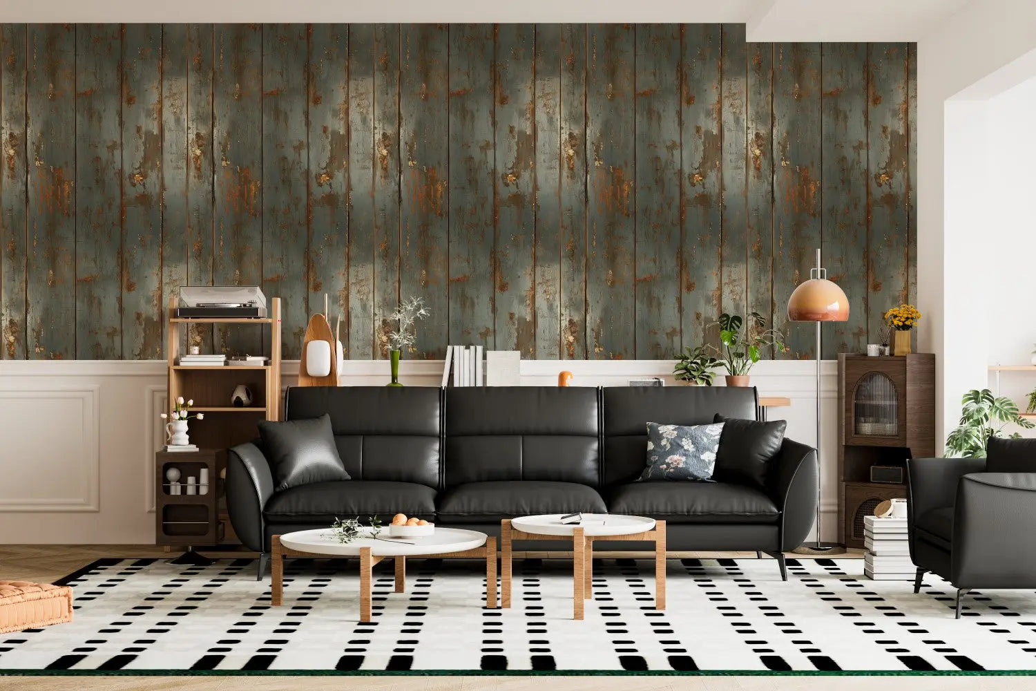 Forgotten Foundry Weathered Steel WallCreatives