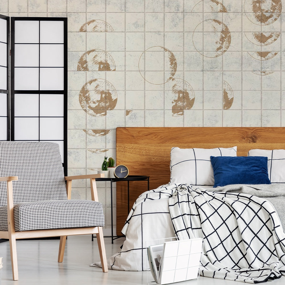 Tapet Lunar Reverie Cream WallCreatives