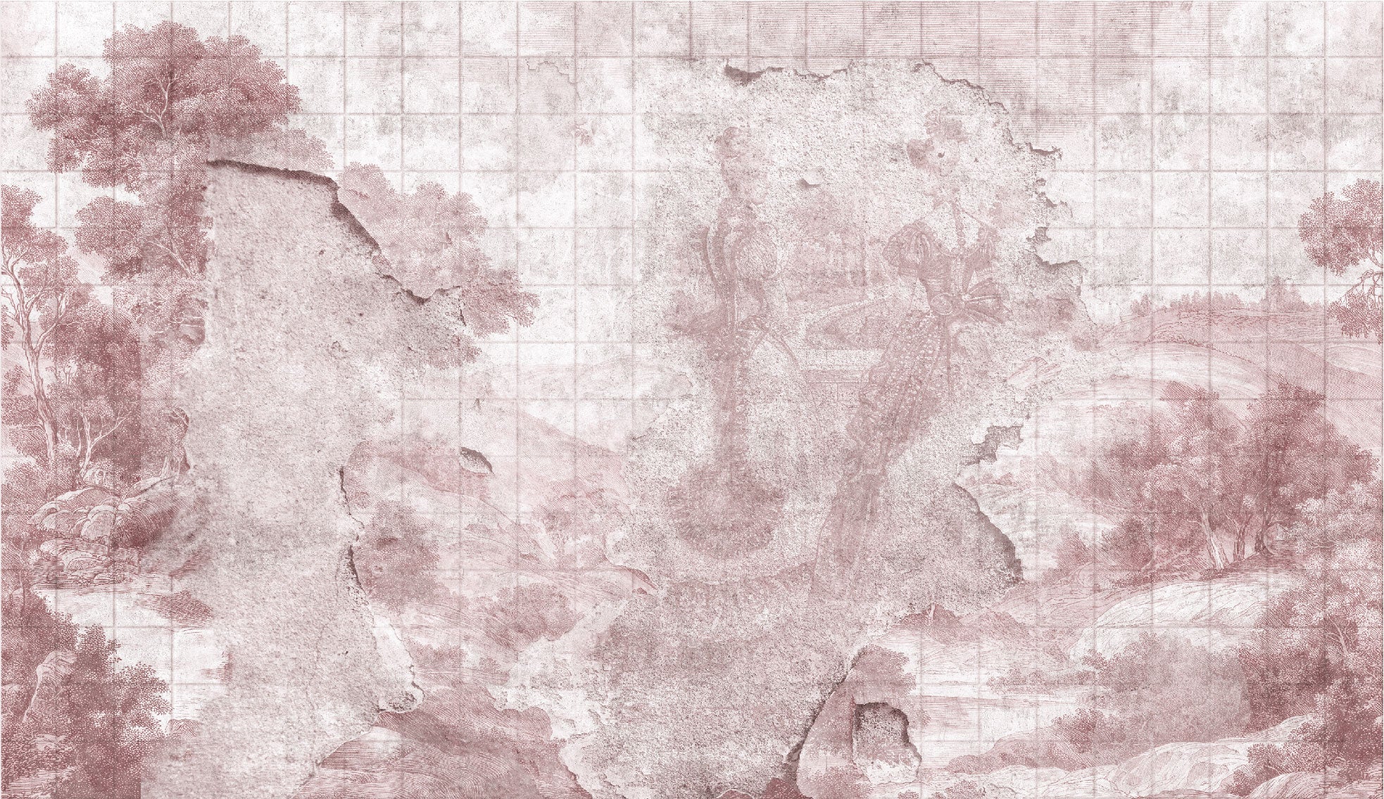 Tapet Tree of Eternity rose WallCreatives