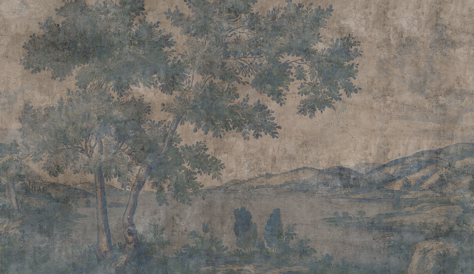 Tapet Horizon Gaze cream WallCreatives