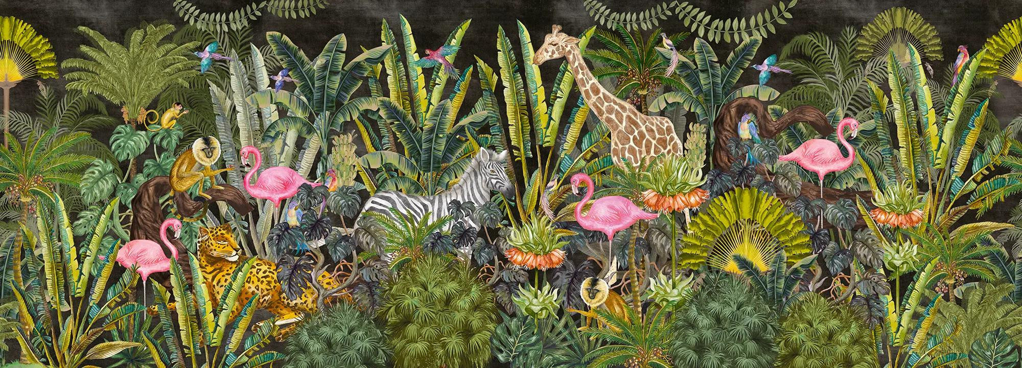 Jungleful (dark) Wallpaper Vladila