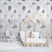 Gray bunnies Wallpaper Vladila