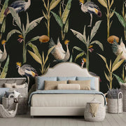 Yellow Purple Tropic Wallpaper Vladila