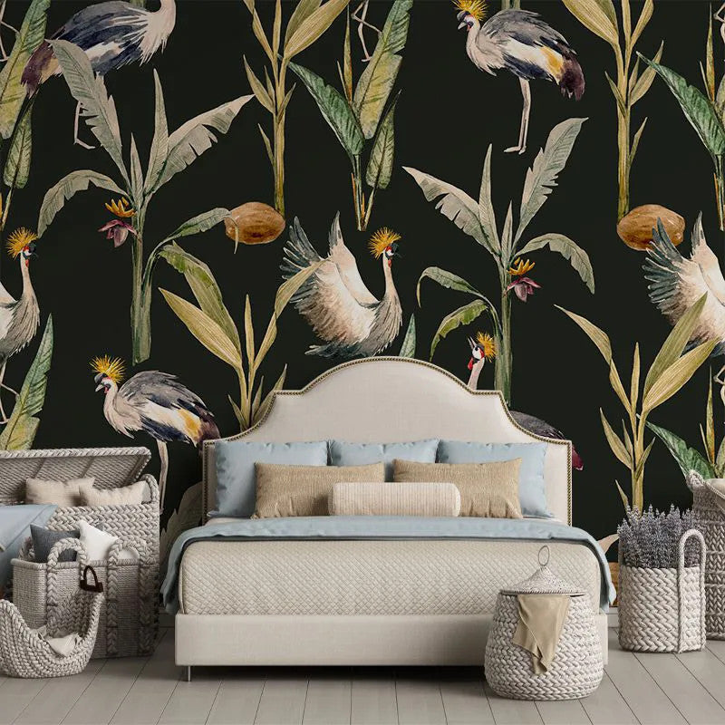 Yellow Purple Tropic Wallpaper Vladila