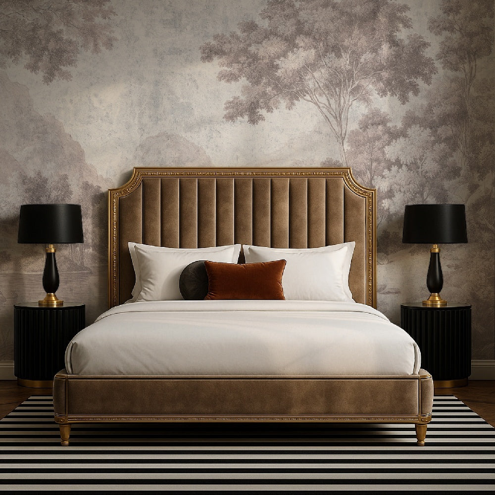 Tapet Slumbering Lake rose WallCreatives