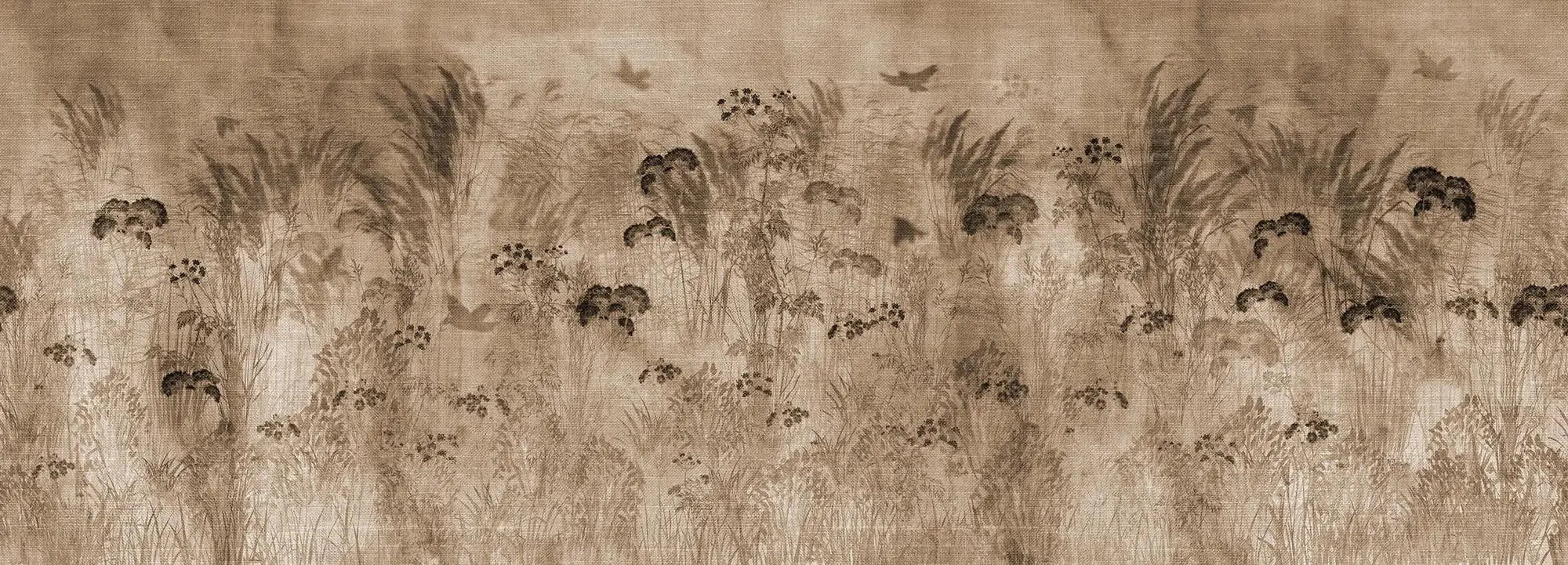 Bright Greenery Sepia Wallpaper Vladila
