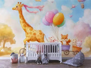 Joyful Animal Caravan - WallCreatives