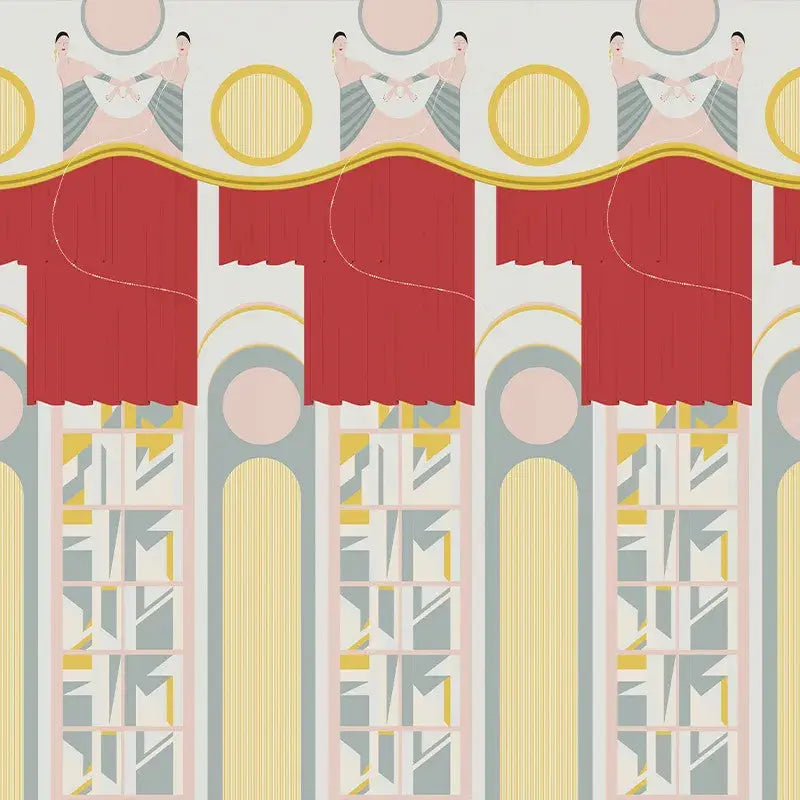 Academy Theatre Pink Wallpaper Vladila