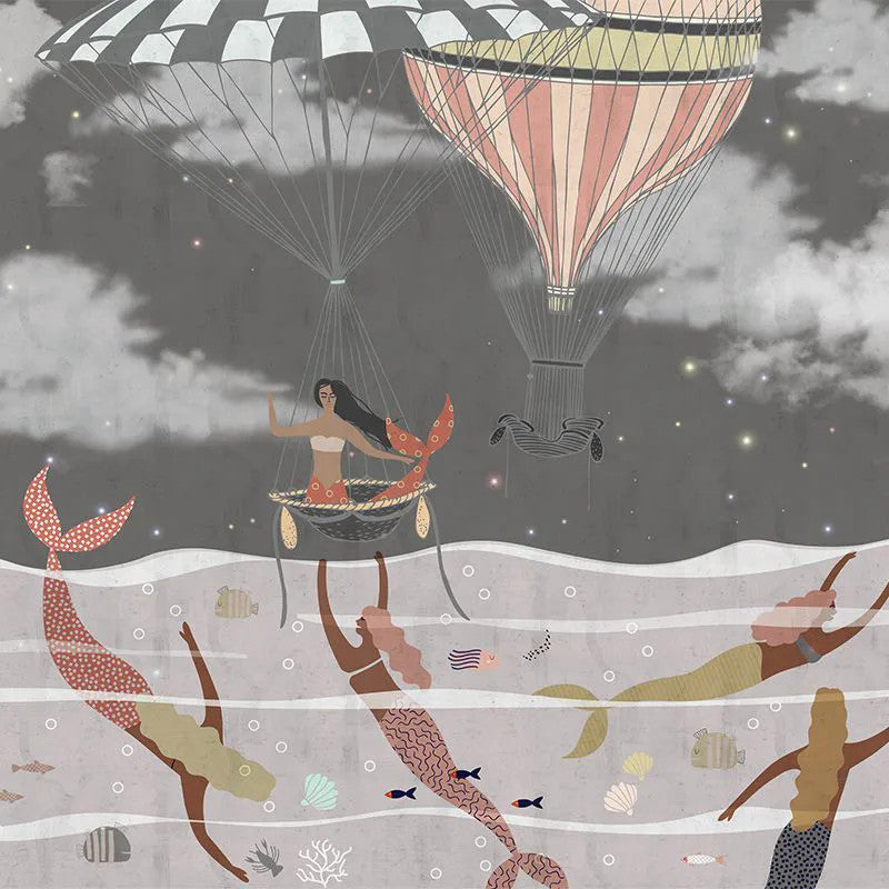 Can Mermaids Fly Wallpaper Vladila