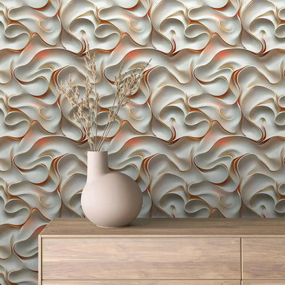 Pearlescent Ribbon Weave - WallCreatives