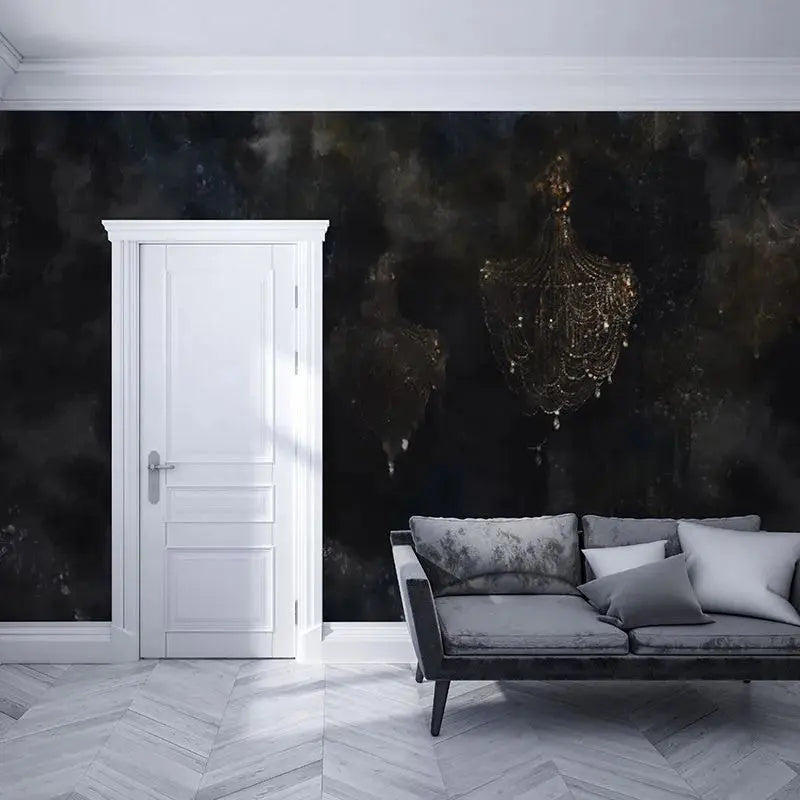 Chandelier Gold Wallpaper Vladila