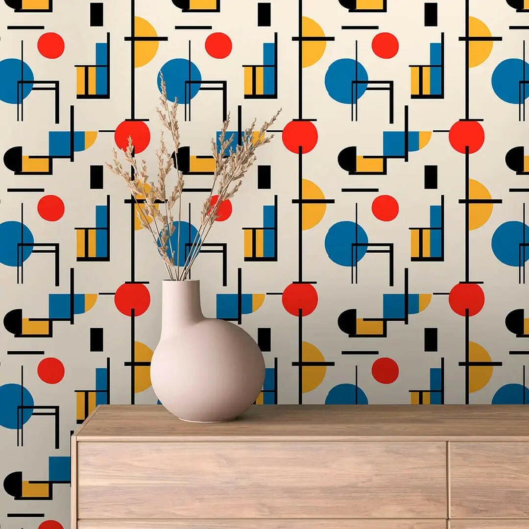 Bauhaus Composition - WallCreatives