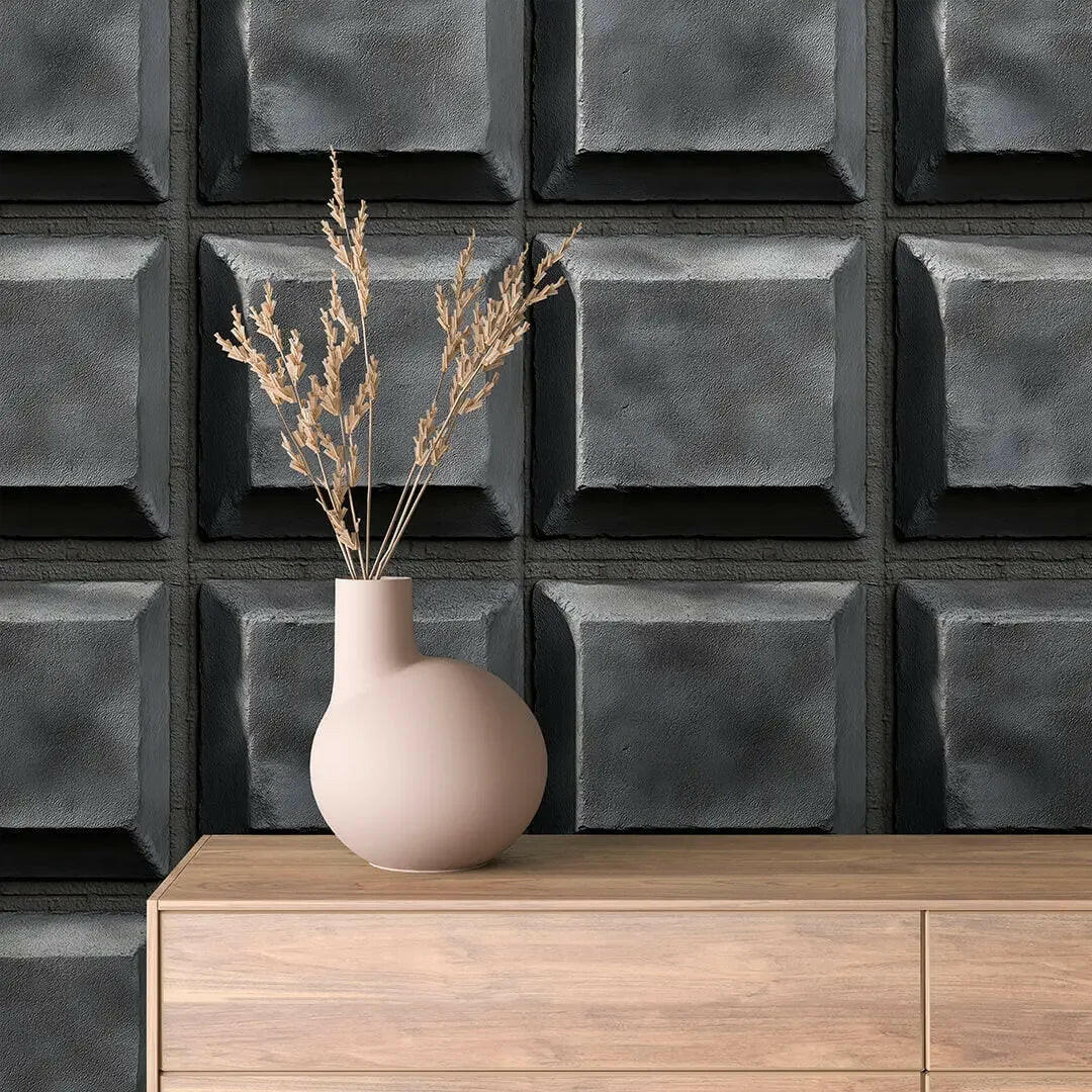 industrial armor plate wallpaper - wallcreatives