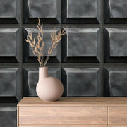 Industrial Armor Plate Wallpaper - WallCreatives