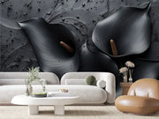 Noir Garden at Dusk - WallCreatives