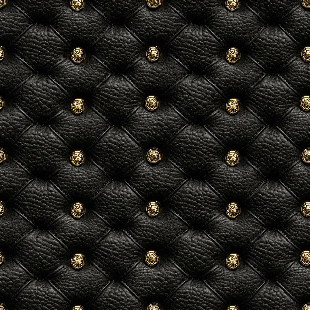 Gilded Noir Chesterfield - WallCreatives