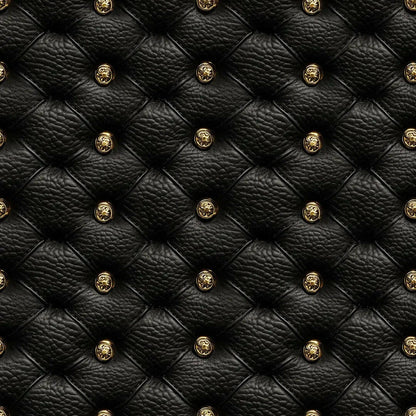 Gilded Noir Chesterfield - WallCreatives