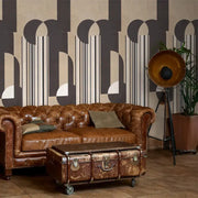 The daily express Brown Wallpaper Vladila
