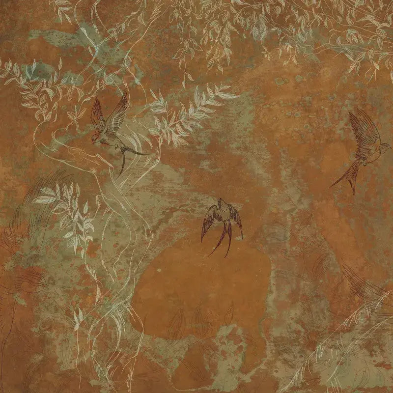Coppery Aura Wallpaper Vladila