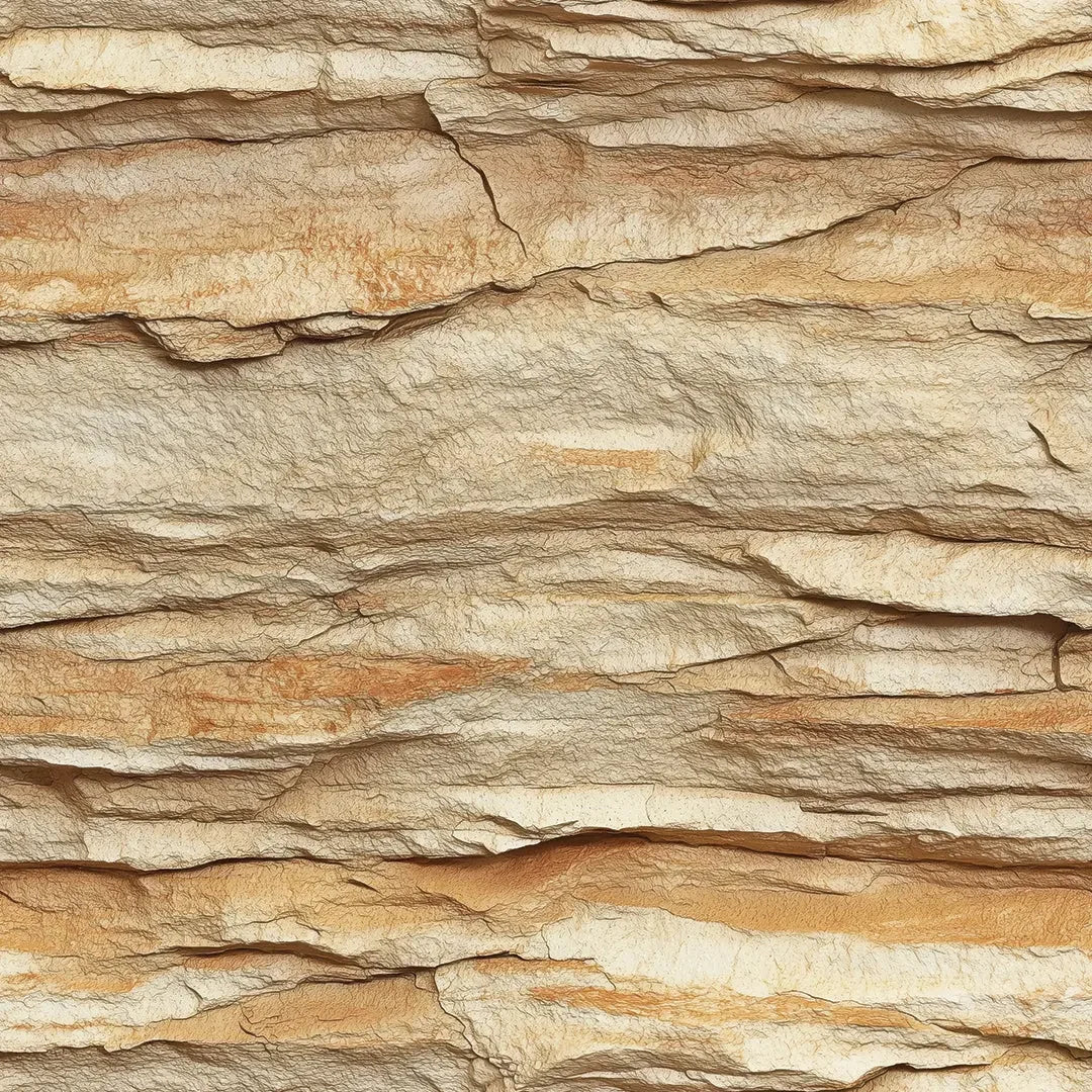 Golden Earth Strata Mural - WallCreatives