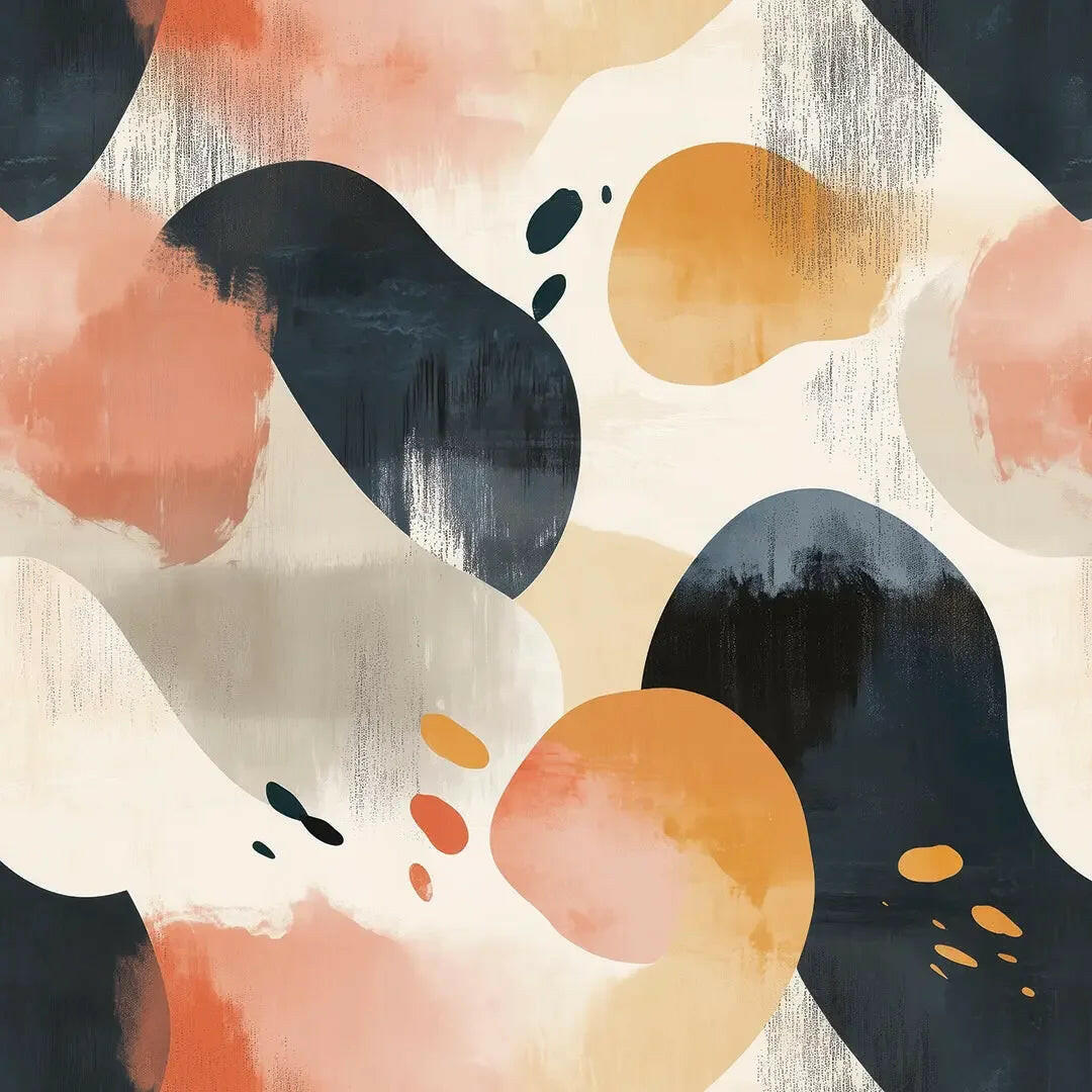 Sedona Dreams Abstract Mural - WallCreatives