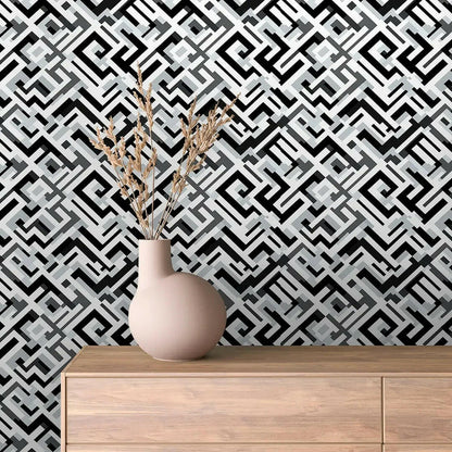 Urban Digital Labyrinth Maze - WallCreatives
