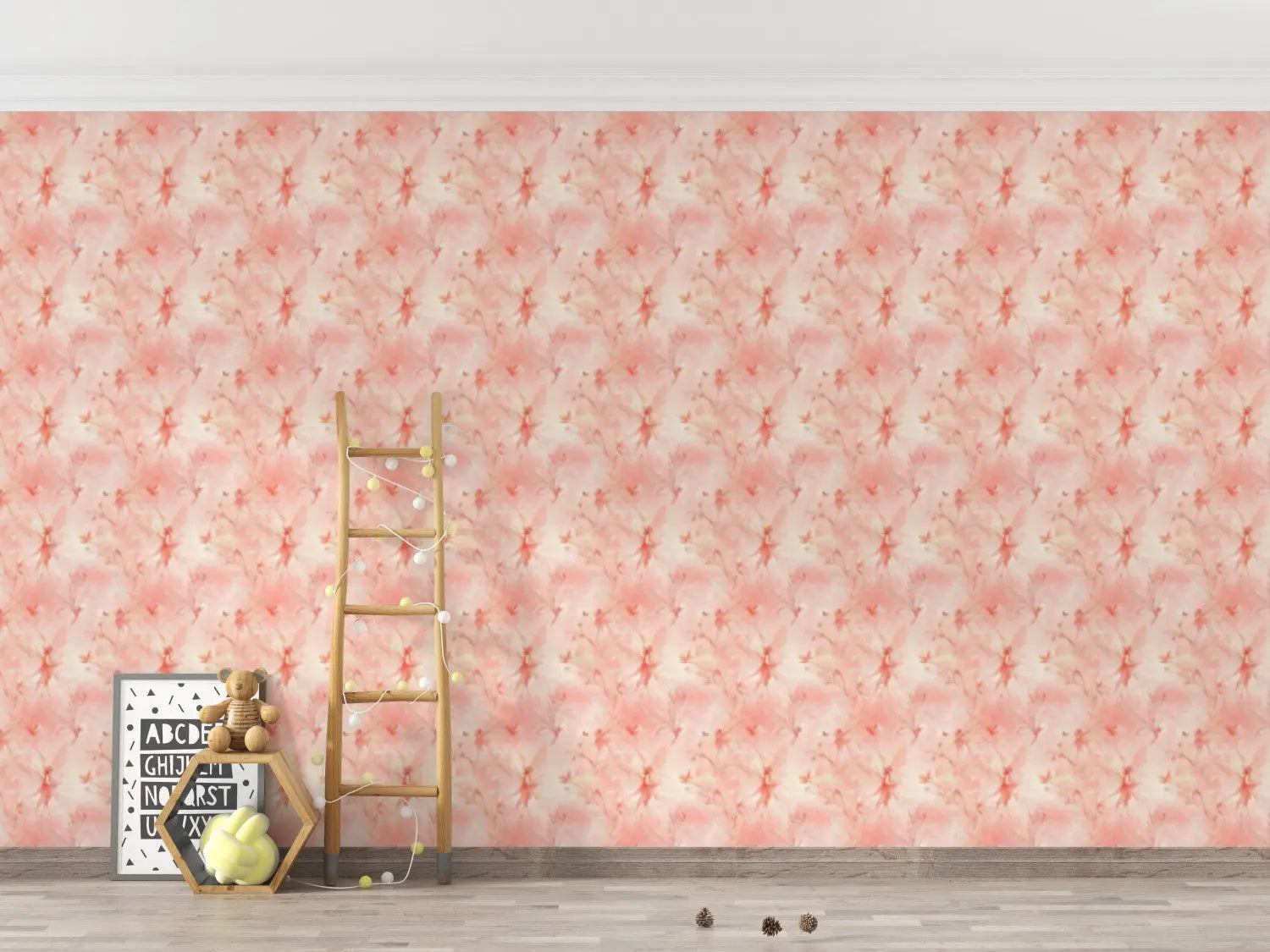 Blushing Fairy Dreamscape WallCreatives