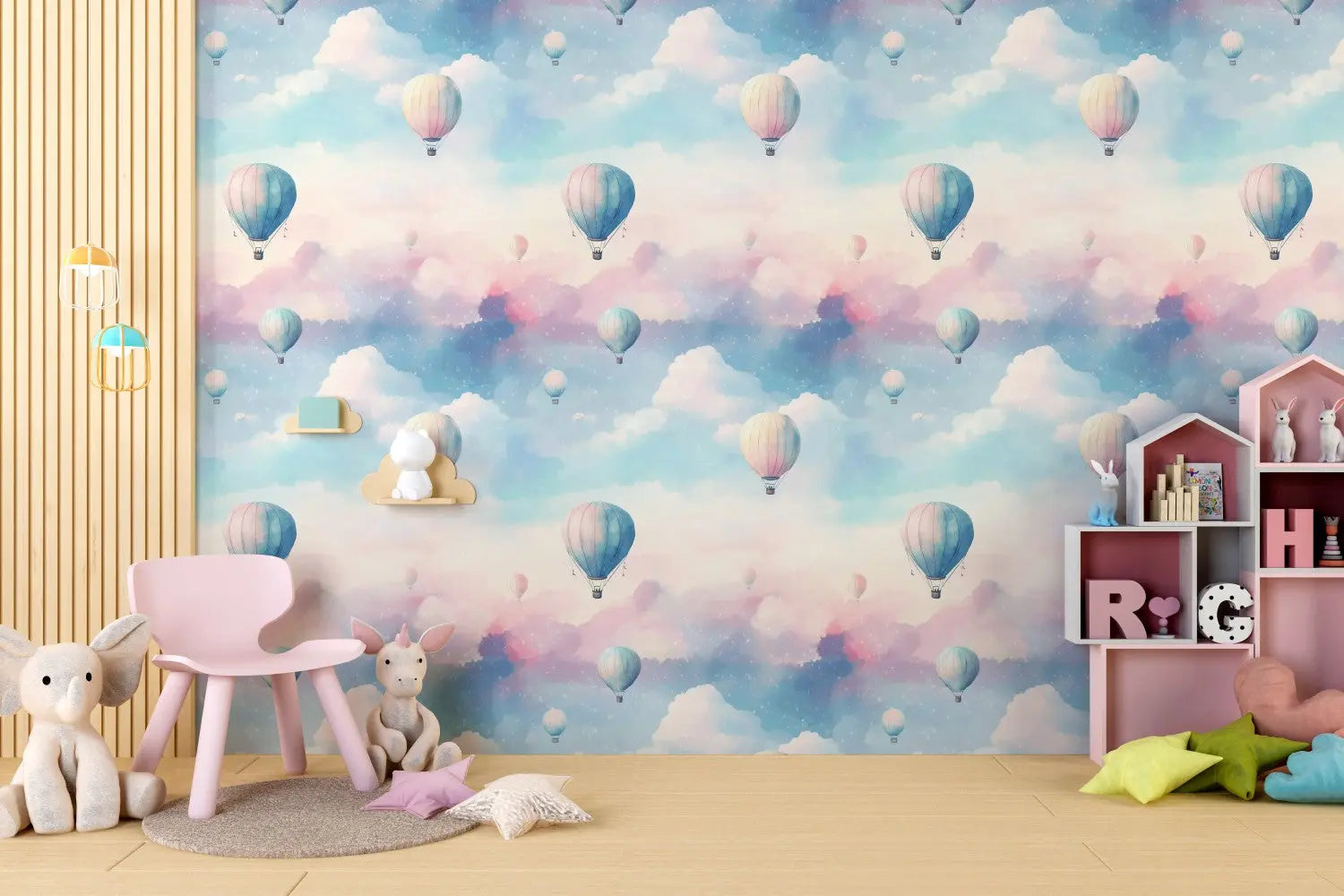 Celestial Cloud Drifters WallCreatives