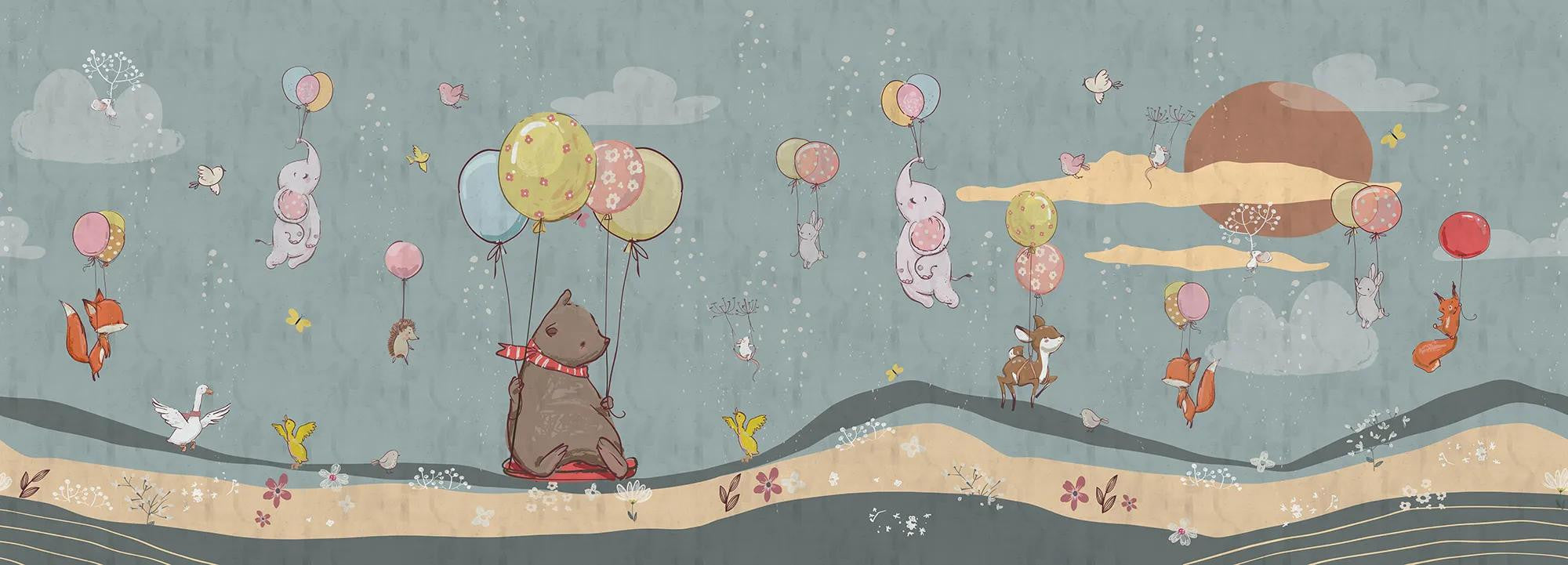 Balloon Party Wallpaper Vladila