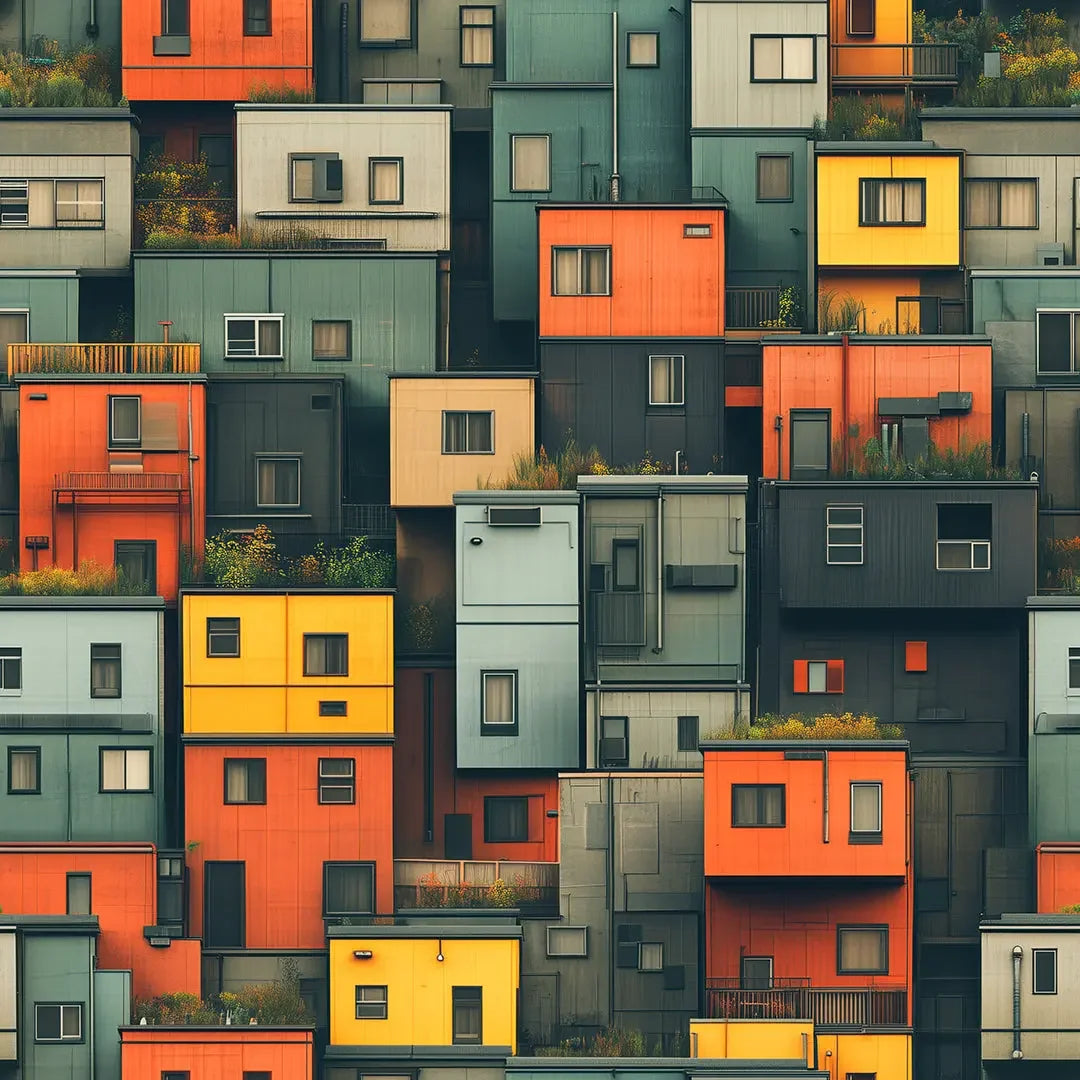 Urban Stacks Metropolis - WallCreatives