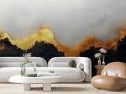 Gilded Summit Mist - WallCreatives