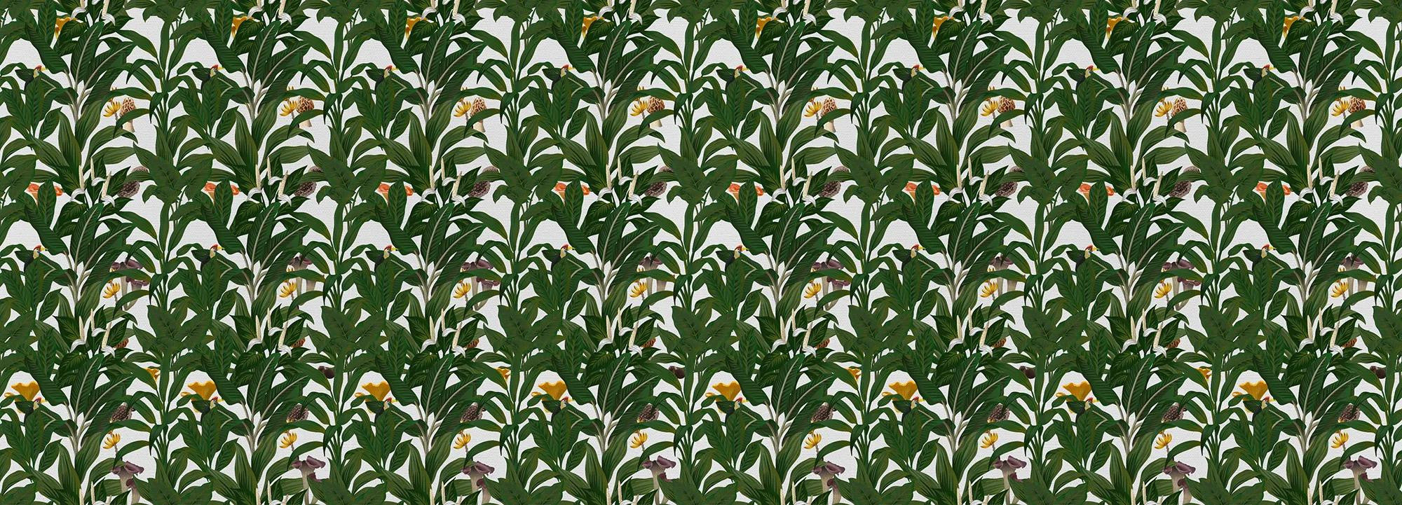 White tropical story Wallpaper Vladila