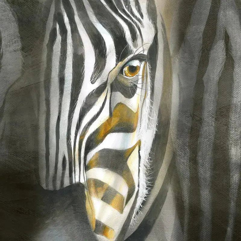 Zebra Interrupted Wallpaper Vladila