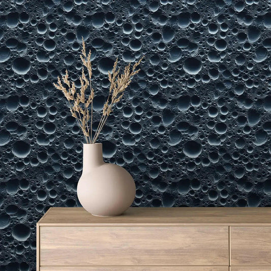 Celestial Cratered Moonscape - WallCreatives