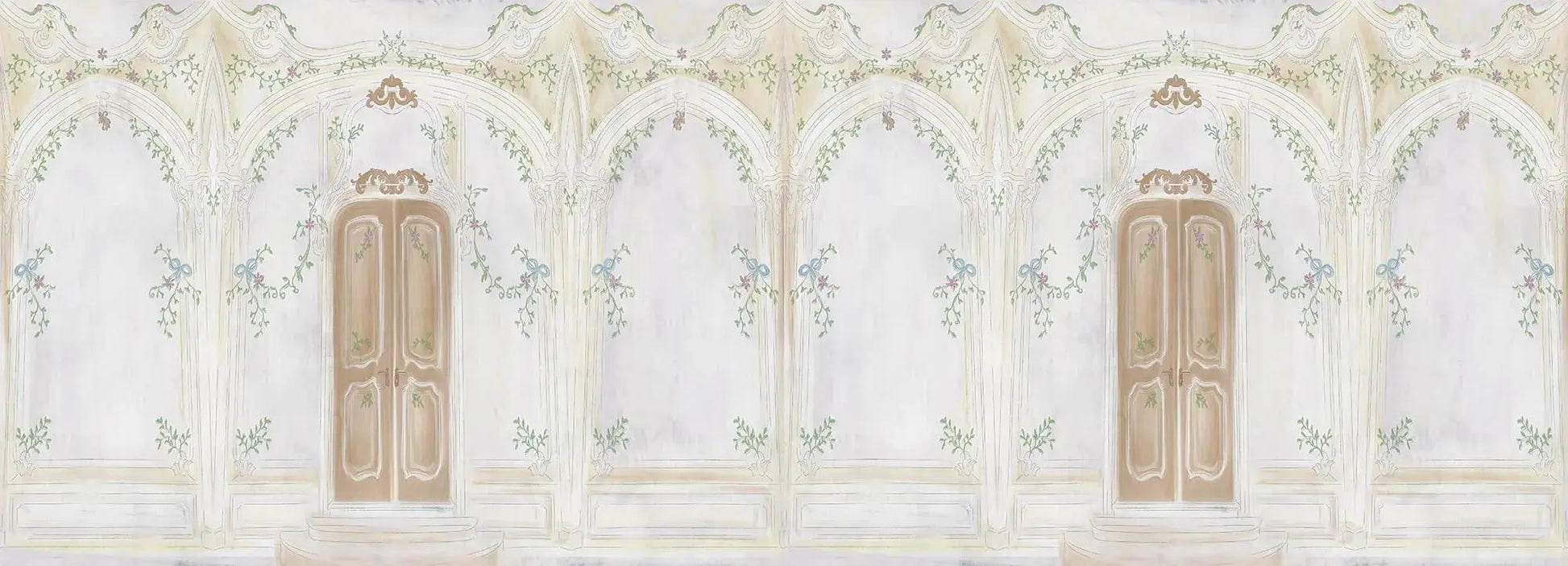Pastel Richesse Light Wallpaper Vladila