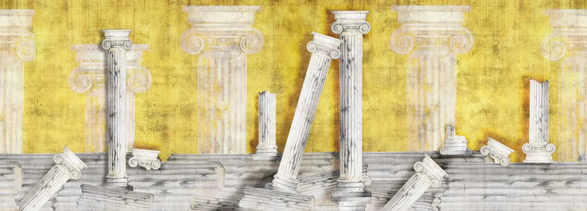 Antique Alabaster in Gold Wallpaper Vladila