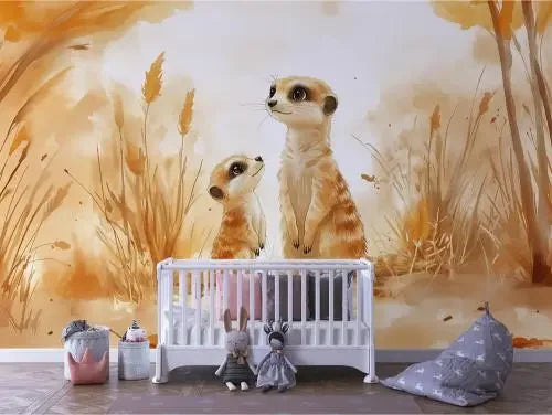 Sun-Kissed Savanna Serenade - WallCreatives