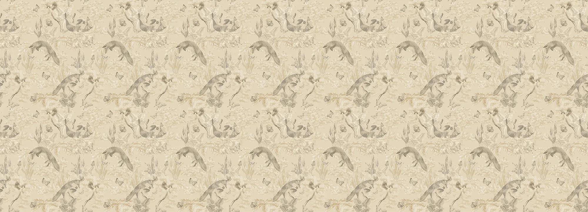 Fox And Fly Away Wallpaper Vladila