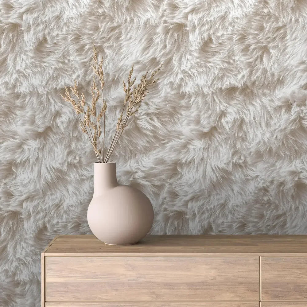 plush cashmere cloudscape - wallcreatives