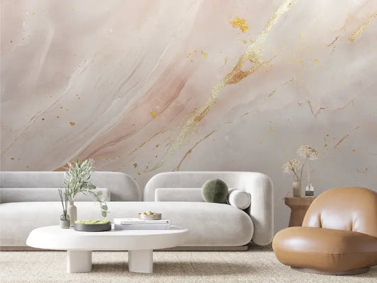 Gilded Blush Serenity - WallCreatives