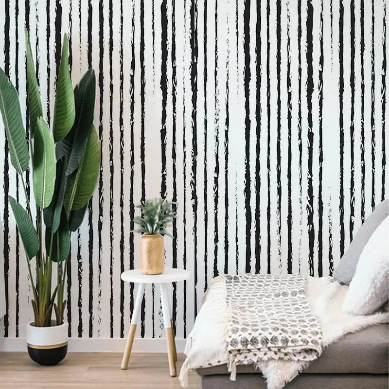 Vintage Stripes Wallpaper Vladila