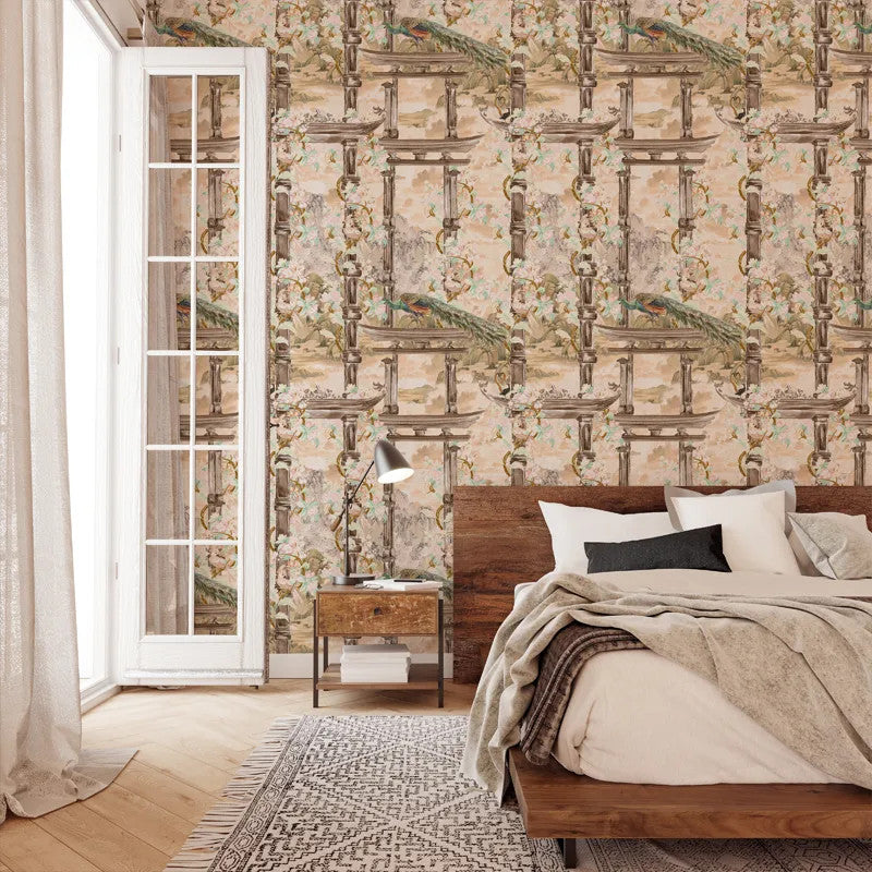Torri Cream Lanscape Wallpaper Vladila