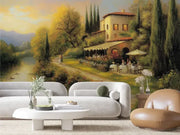 A Serene Evening in Tuscany - WallCreatives