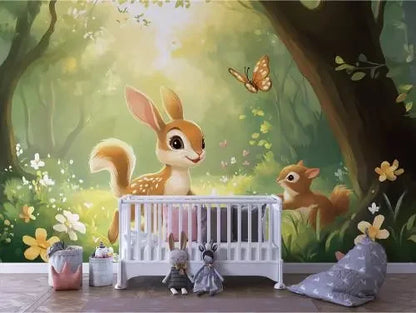 Enchanted Forest Friends' Playdate - WallCreatives