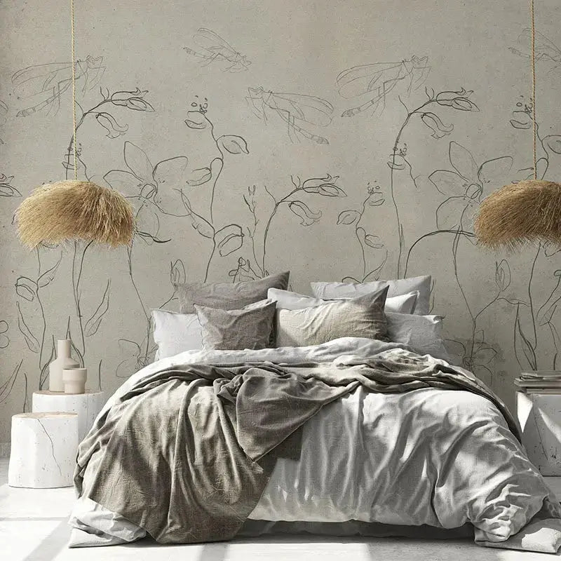 Intaglio Field Paper Texture Wallpaper Vladila