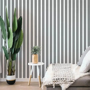 Black and White Stripes Wallpaper Vladila