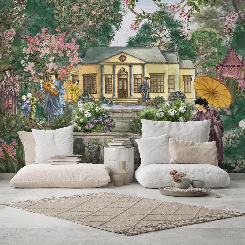 The Monarchal Pavilion Wallpaper Vladila