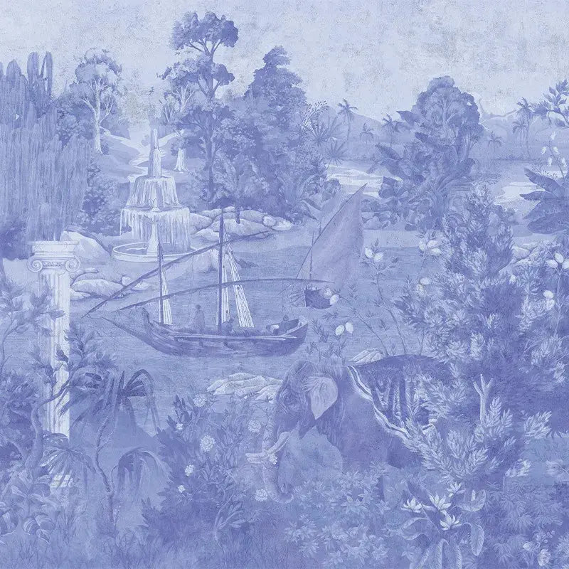 Arcadia Blue Wallpaper Vladila