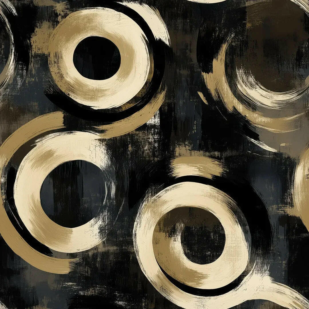 opulent orbit wall mural - wallcreatives
